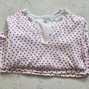 Roller Rabbit Heart PJ Set XS
